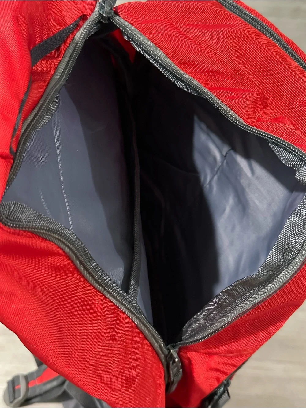 Under Armour Red and Gray Storm1 Backpack